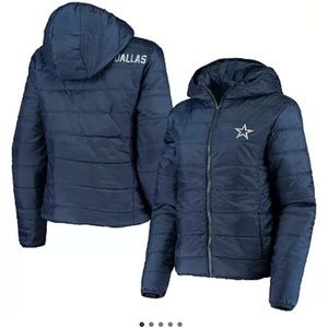 Erin Andrews Dallas Cowboys Puffer Jacket